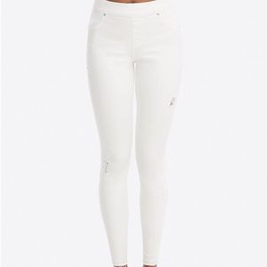 NWT white Spanx skinny jean